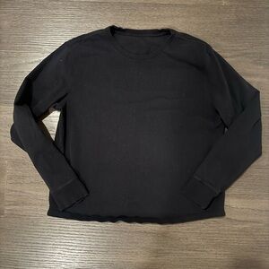 Lululemon cotton black long sleeve size 6